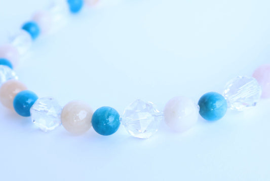 Blue Horizon Morganite Necklace