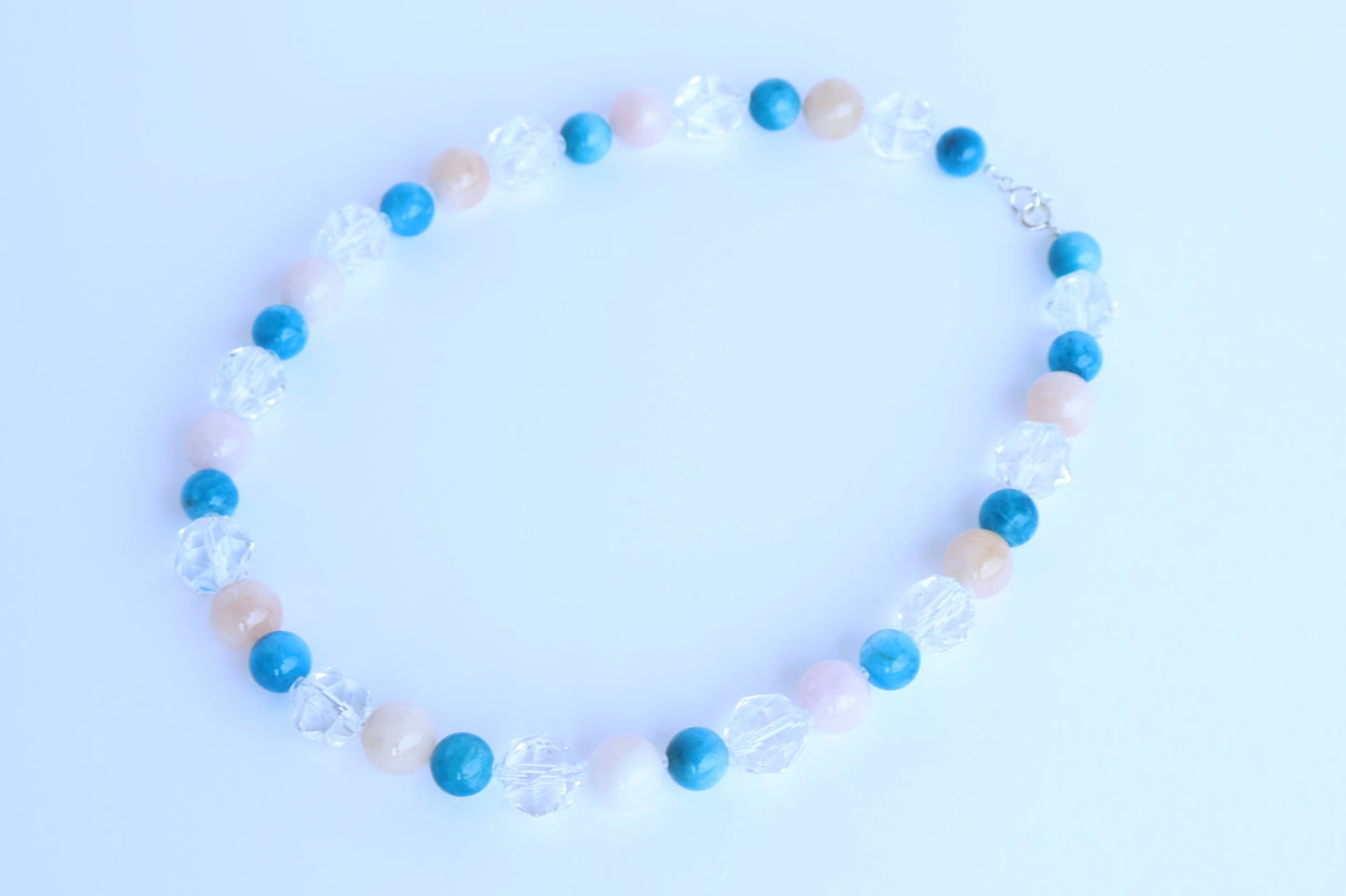 Blue Horizon Morganite Necklace