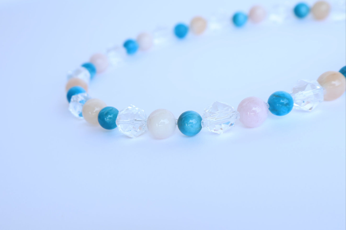 Blue Horizon Morganite Necklace