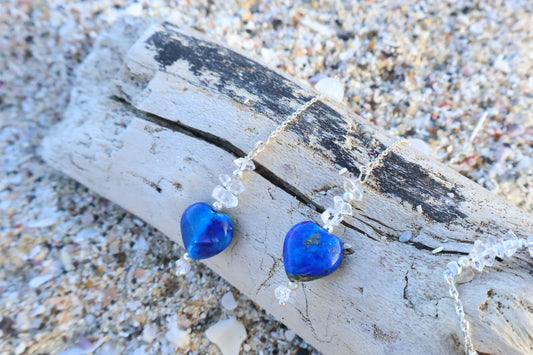 Astral Mirror Earrings – Echo Light(光の余韻)