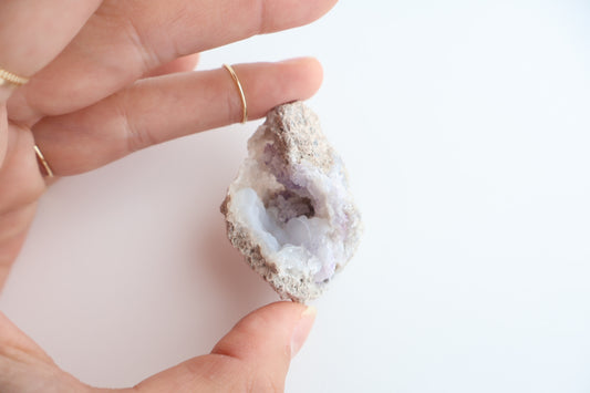 Spirit Flower Geode ~Shell shape~