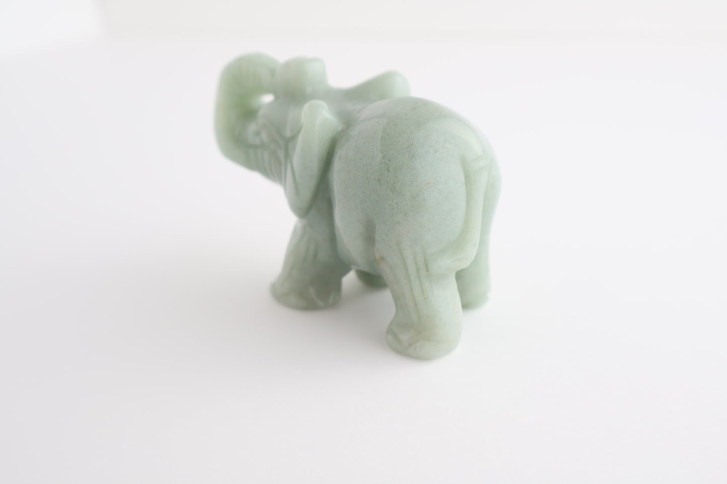 Green Aventurine Carving – Elephant