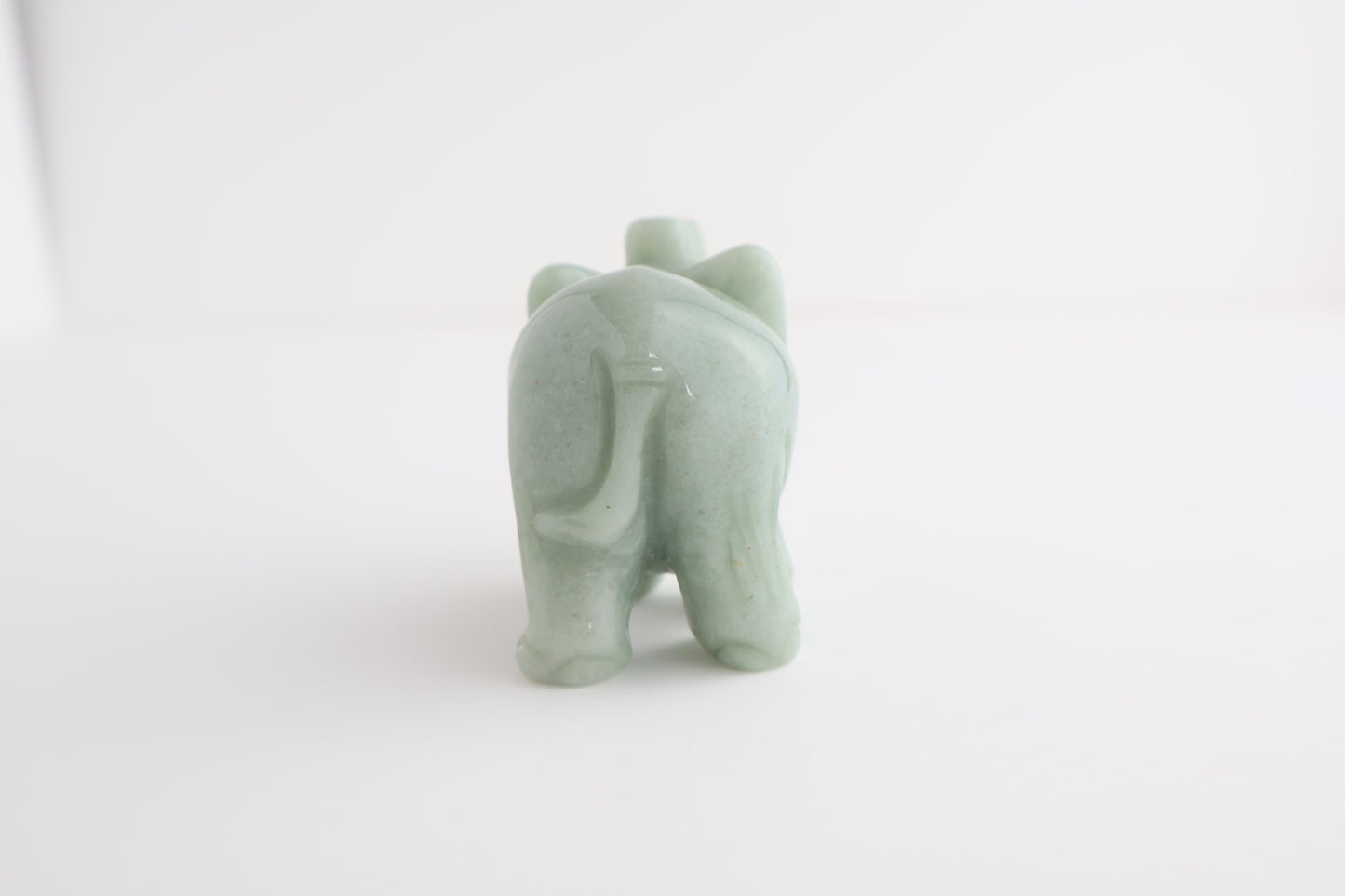 Green Aventurine Carving – Elephant