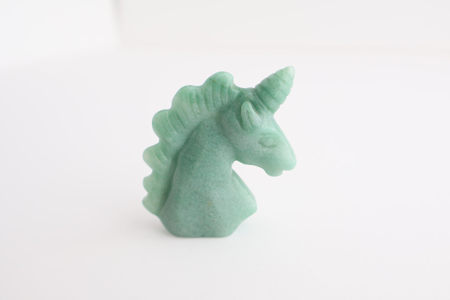 Green Aventurine Carving – Unicorn