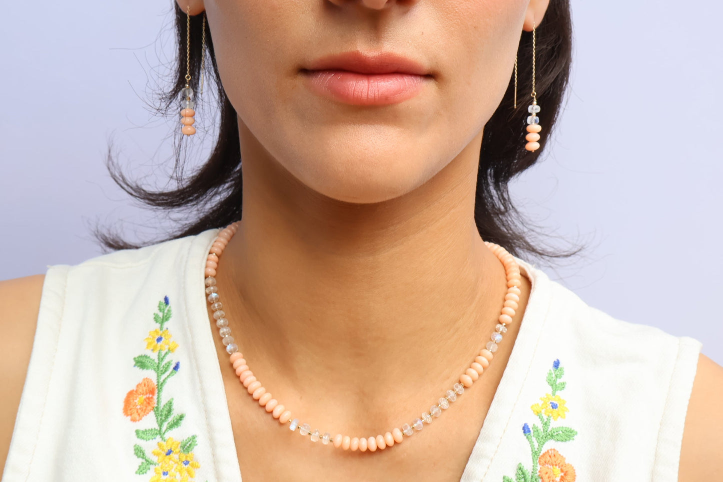 Twilight Coral Necklace
– Coral Dusk Collection