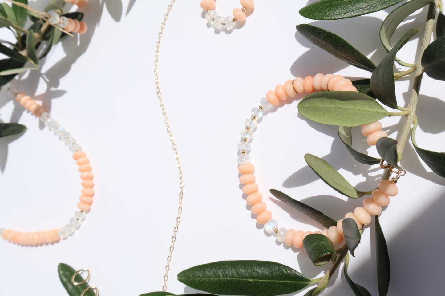 Coral Veil Bracelet
– Coral Dusk Collection