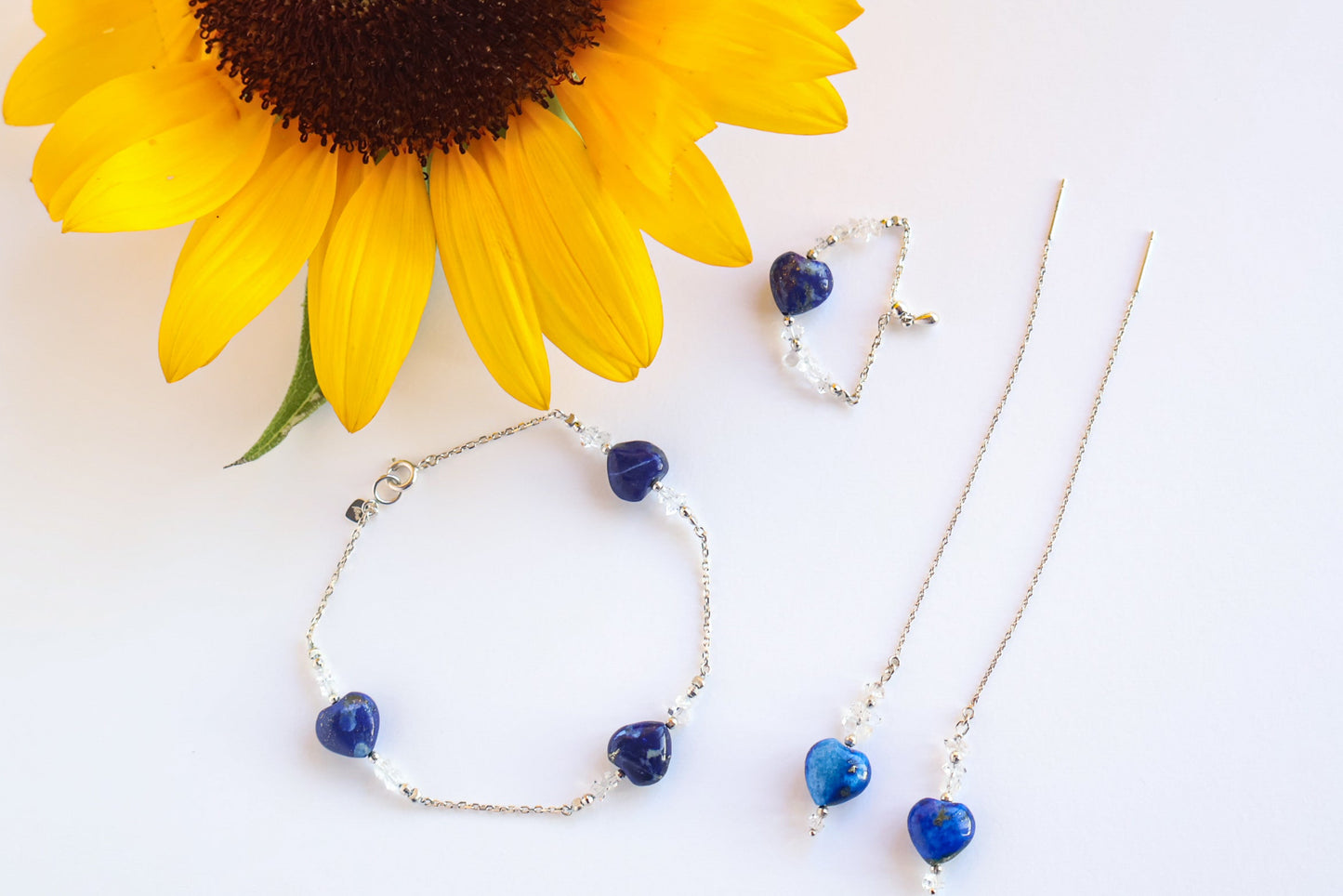 Astral Mirror Earrings – Echo Light(光の余韻)