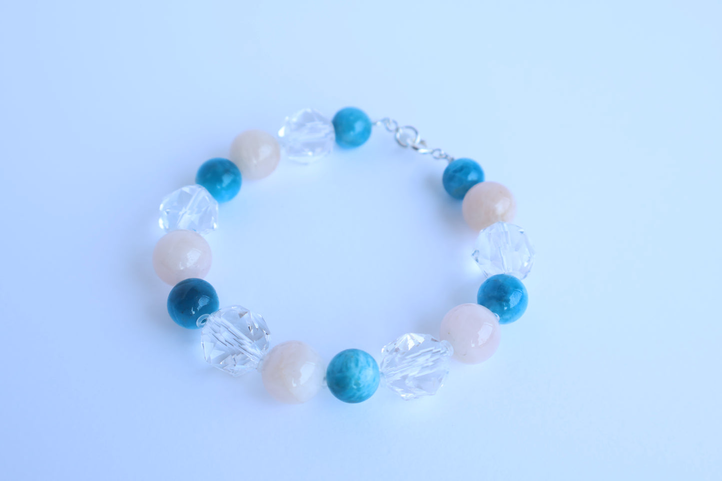 Blue Horizon Morganite Bracelet