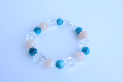 Blue Horizon Morganite Bracelet