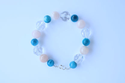 Blue Horizon Morganite Bracelet