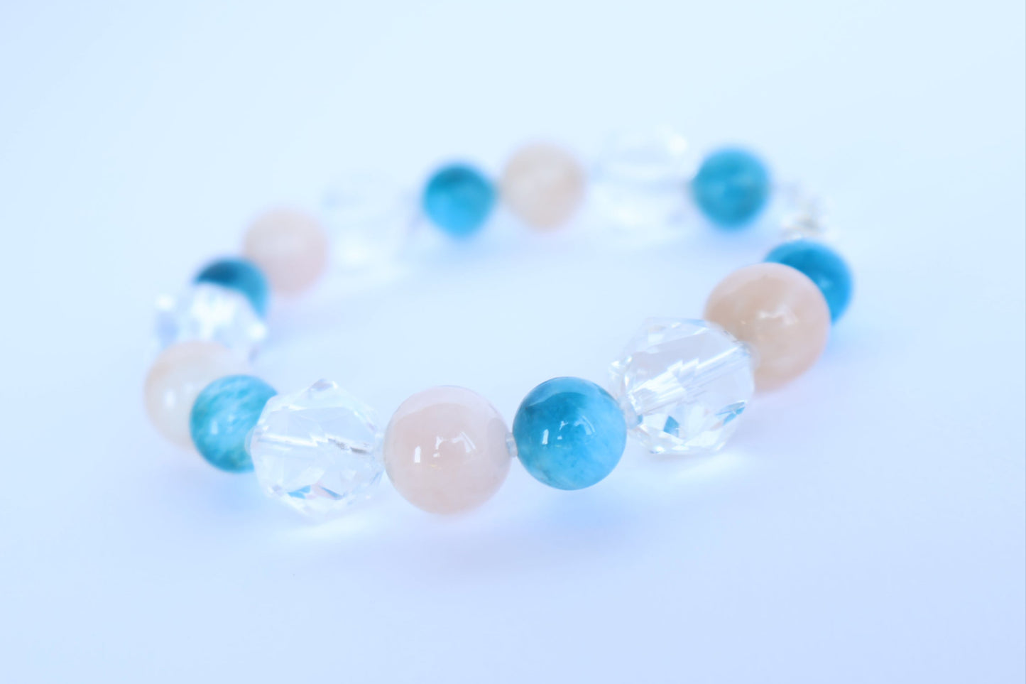 Blue Horizon Morganite Bracelet
