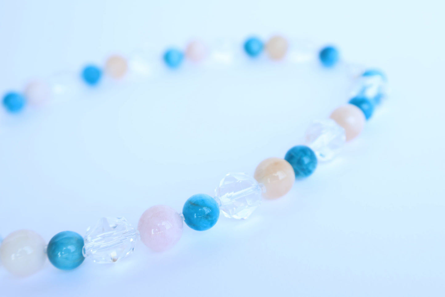 Blue Horizon Morganite Necklace