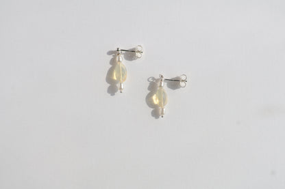 Earrings｜Debutant opal collection