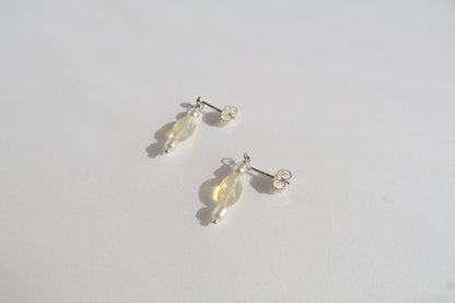 Earrings｜Debutant opal collection