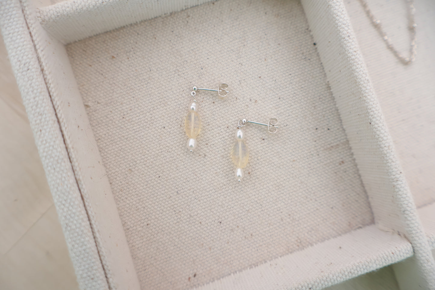 Earrings｜Debutant opal collection