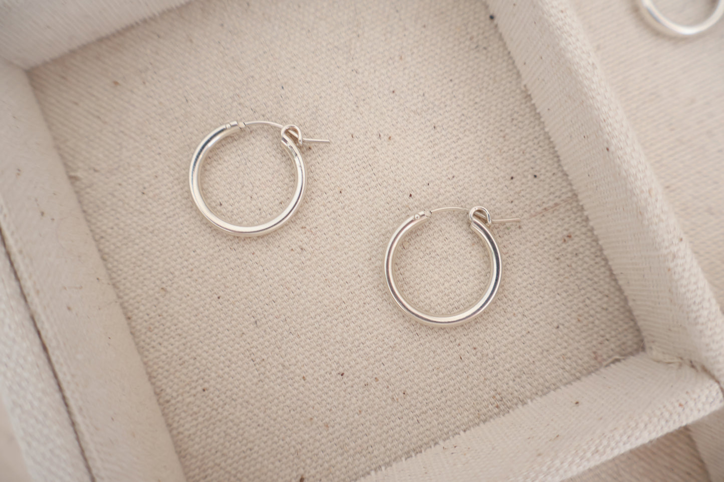 Hoop earrings