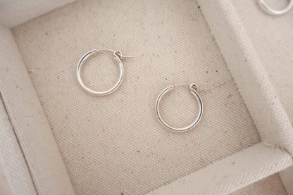 Hoop earrings