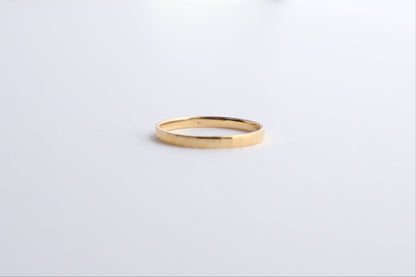 K18 flat-cut Ring [square]