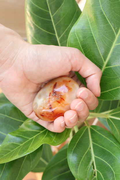 Carnelian ~palm stone~