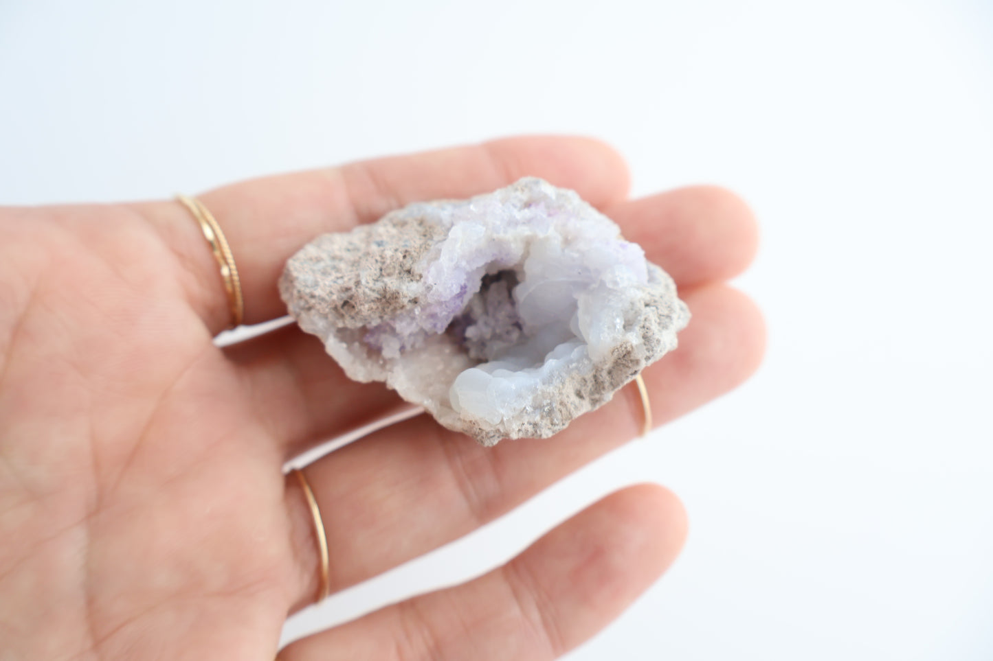 Spirit Flower Geode ~Shell shape~