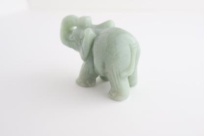 Green Aventurine Carving – Elephant