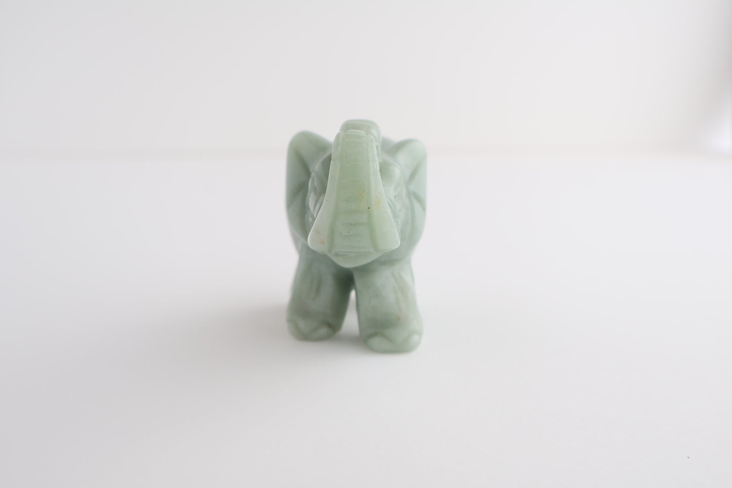 Green Aventurine Carving – Elephant