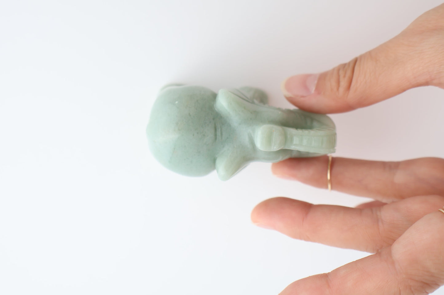 Green Aventurine Carving – Elephant