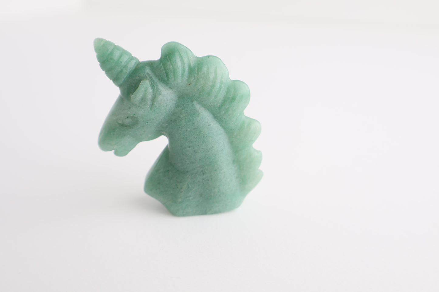 Green Aventurine Carving – Unicorn