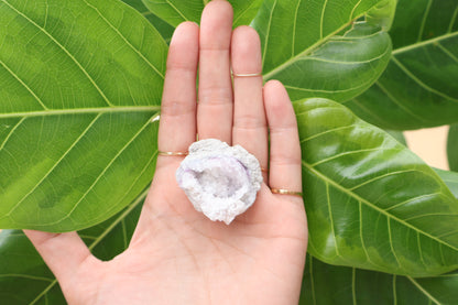 Spirit Flower Geode ~circle shape~