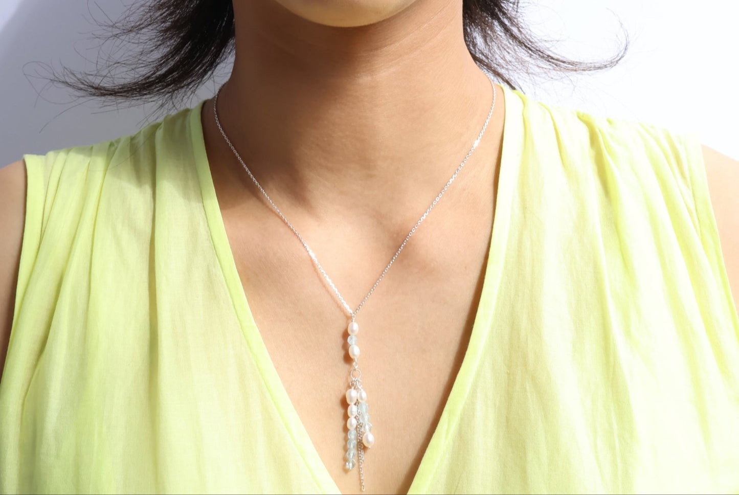 Foam Whisper (泡のささやき)- Merpeople Collection  [Necklace］