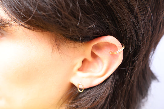 K10 wire Ear Cuff [double]