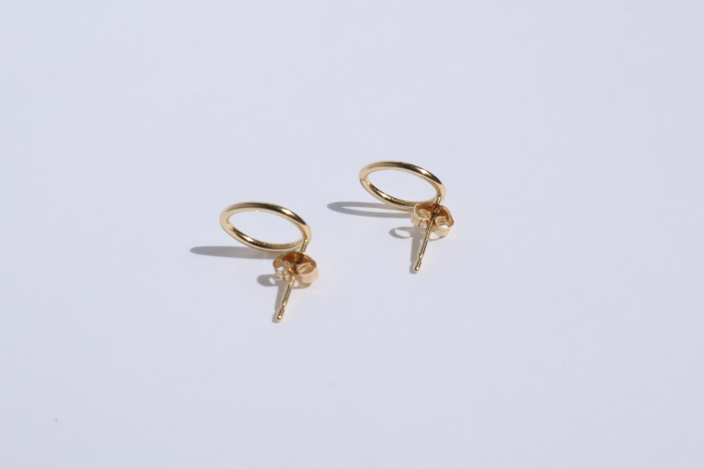 K10 Oval Hoop Earrings（pair）