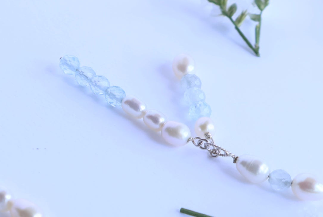 Holy Dew （聖なる雫）- Merpeople Collection [Threader Earrings］