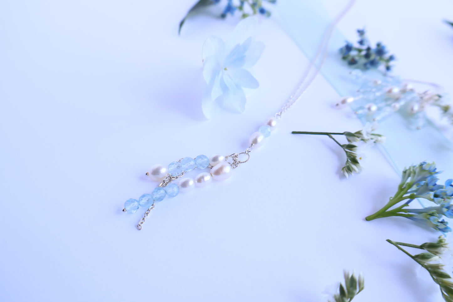 Foam Whisper (泡のささやき)- Merpeople Collection  [Necklace］