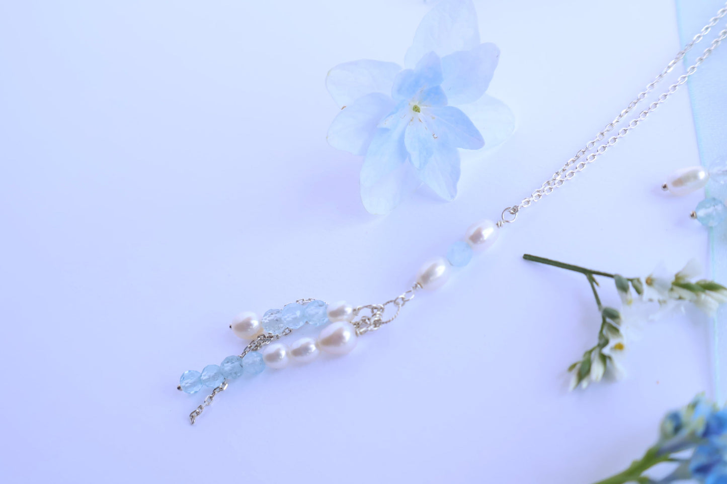 Foam Whisper (泡のささやき)- Merpeople Collection  [Necklace］
