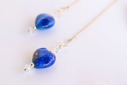 Astral Mirror Earrings – Echo Light（光の余韻）
