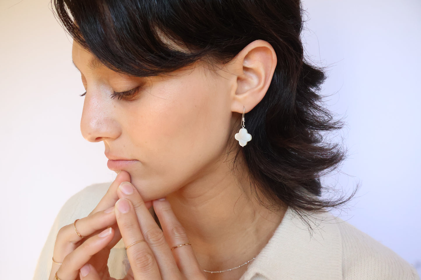 Earrings｜Mother Lotus